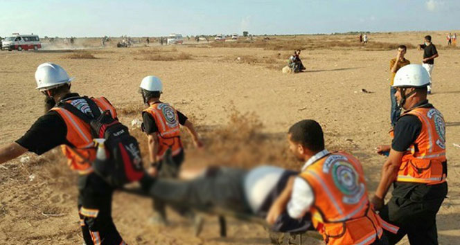 İşgalci İsrail 78 Filistinliyi yaraladı