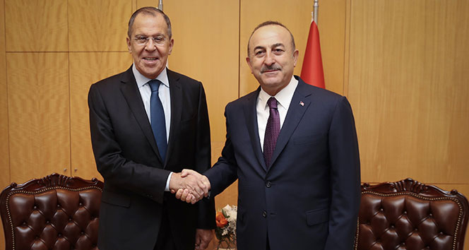 Dışişleri Bakanı Çavuşoğlu, Lavrov ile görüştü!!