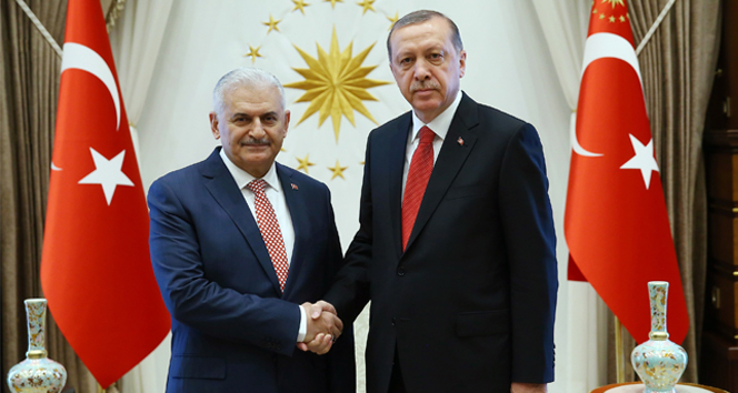 Cumhurbaşkanı Erdoğan, TBMM Başkanı Yıldırım ile görüştü