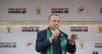 Cumhurbaşkanı Erdoğan: En ücra köşelerdeki mahalledeki marketlere varıncaya kadar onlarla bu satışları yapacağız